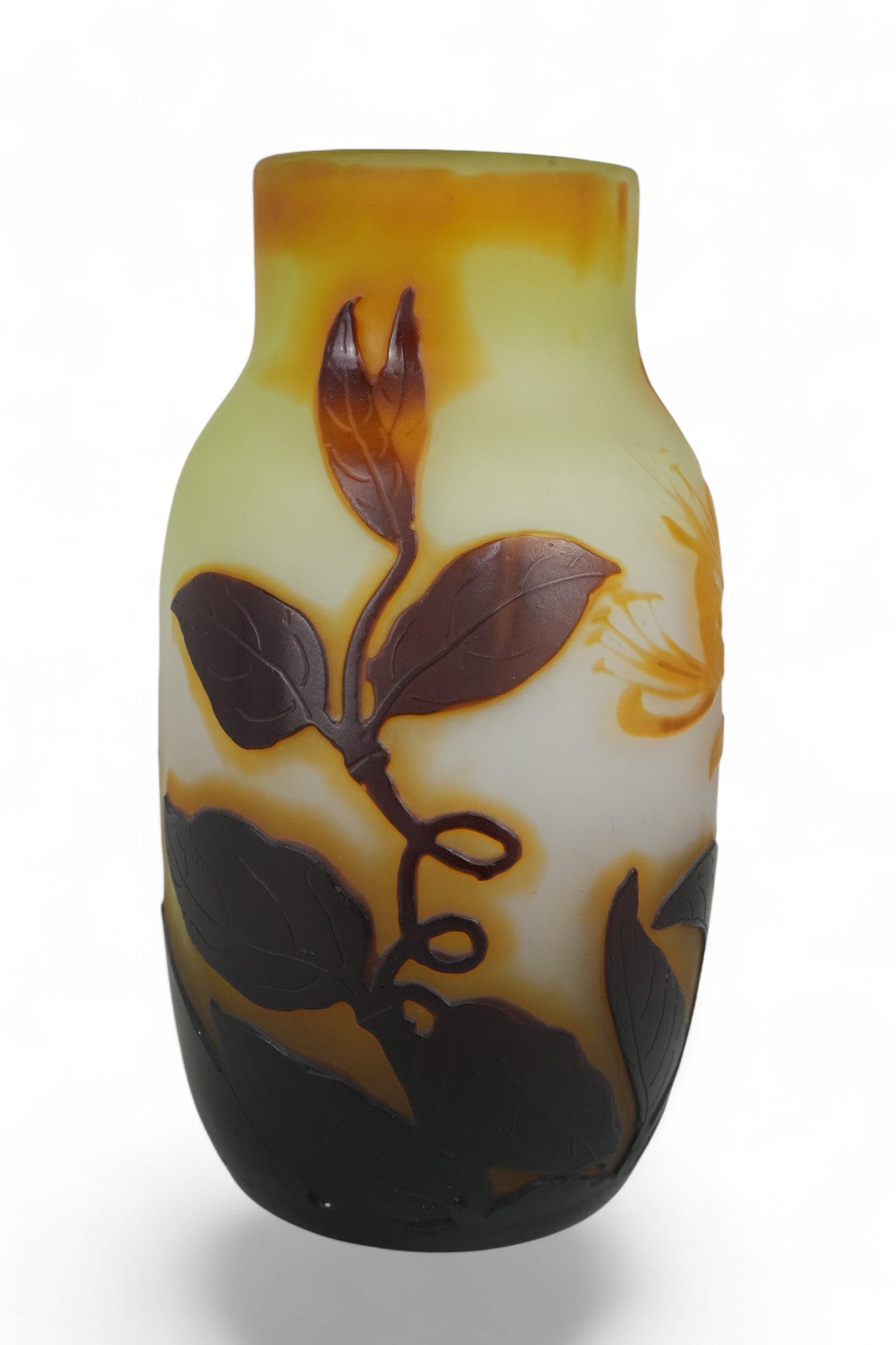 Emile Galle Vase um 1905 mit orig. Aufkleber